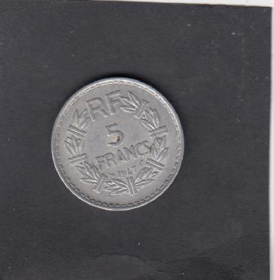 Beschrijving: 5 Franc  